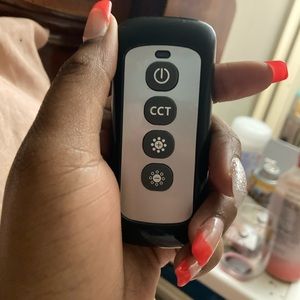 LED FLOOR LAMP WITH A REMOTE THAT CHANGED TO 5 different neutral colors,